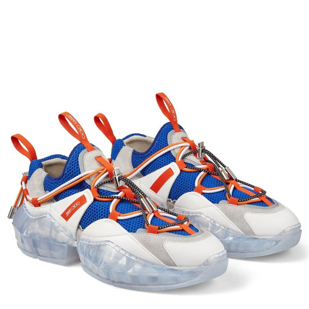 Jimmy Choo Men's Diamond Trail Low-Top Sneakers